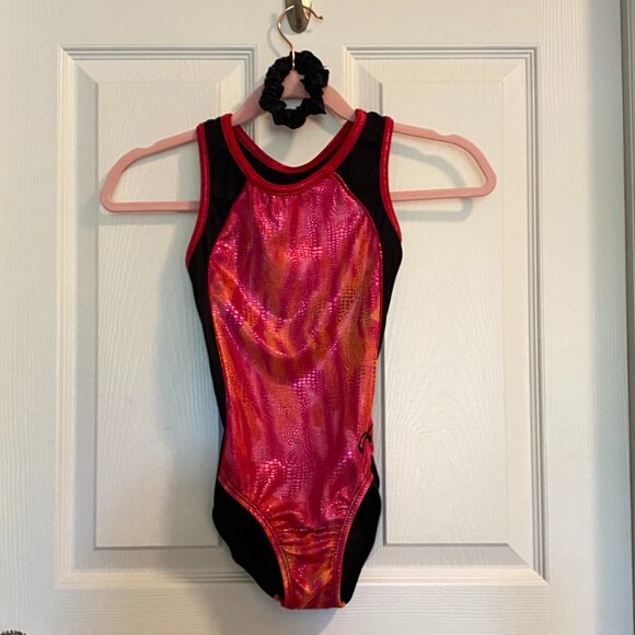 GK Elite Adult XS Gymnastics Leotard - Picture 1 of 2